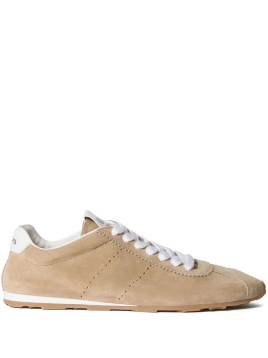 26FW 미우미우 플룸 블리치 스니커즈 5E114E 054F0F24 BEIGE