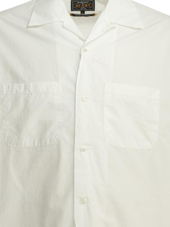 26SS 빔스 반팔 셔츠 3801025513901 White - BEAMS