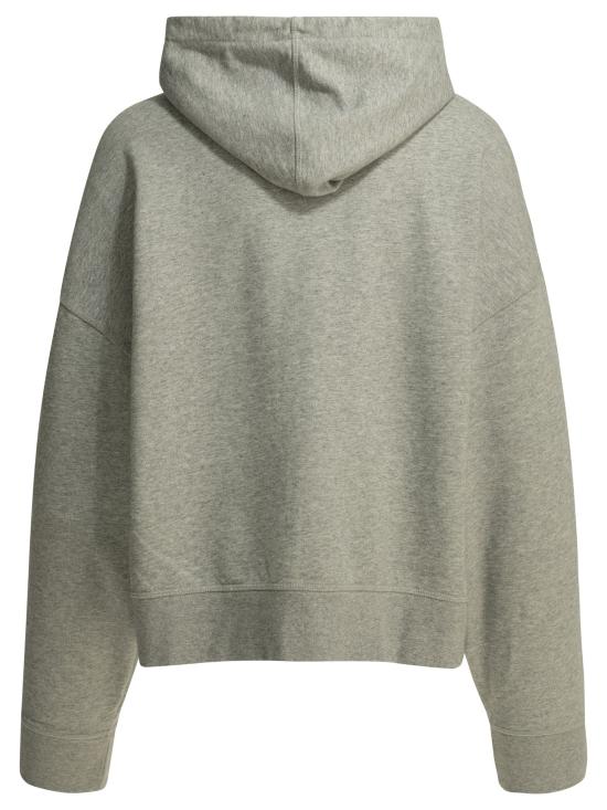26FW 가니 에센셜 집업 후디 A1060023920 Grey - GANNI