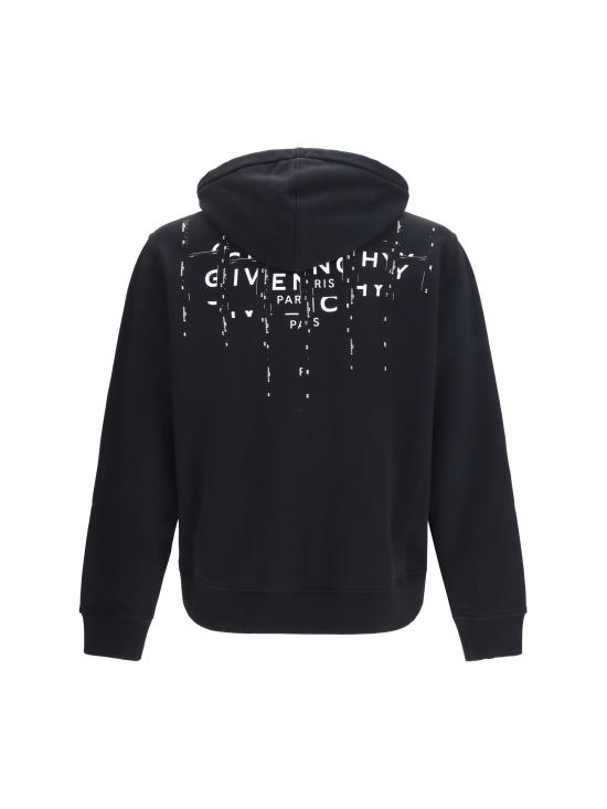 26FW 지방시 후드 티셔츠 BMJ0NJ3YU8 001 BLACK - GIVENCHY