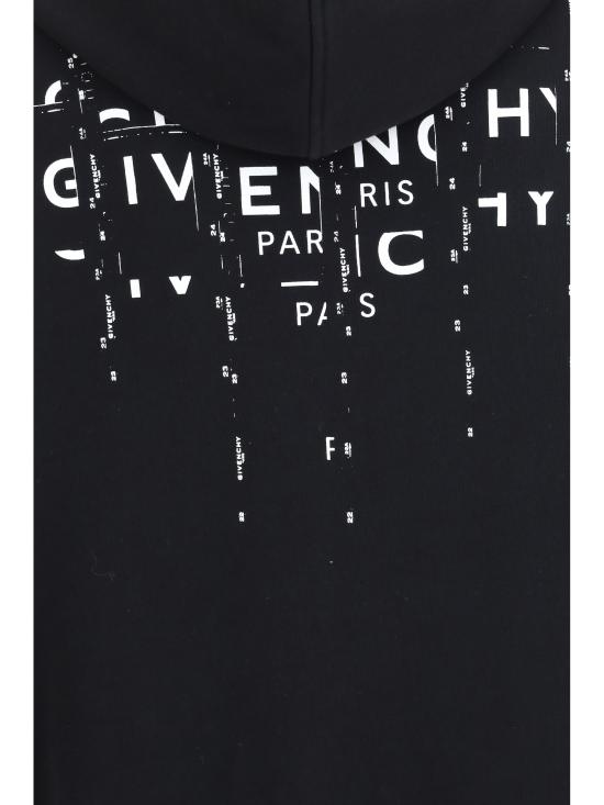 26FW 지방시 후드 티셔츠 BMJ0NJ3YU8 001 BLACK - GIVENCHY