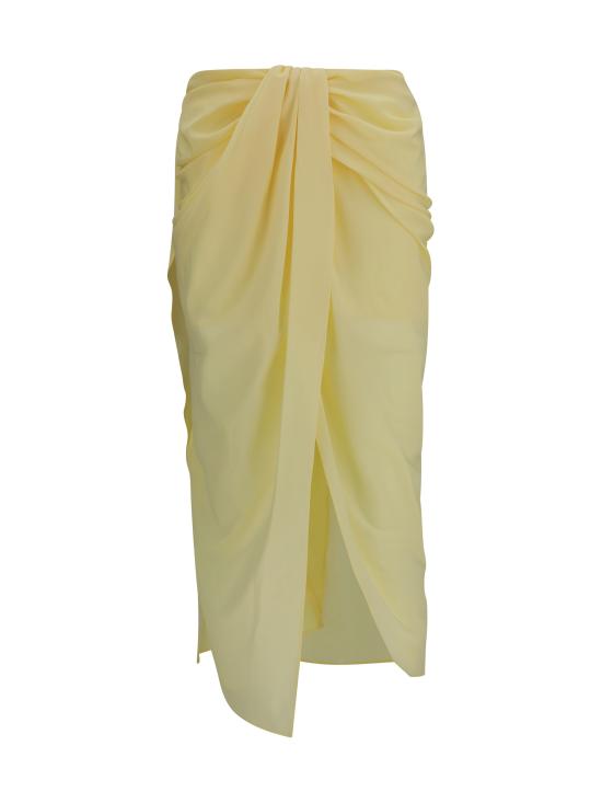 26SS 자크뮈스 롱 스커트 SKW00084BW00565 210 YELLOW