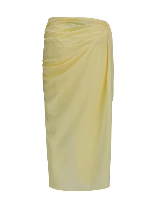 26SS 자크뮈스 롱 스커트 SKW00084BW00565 210 YELLOW - JACQUEMUS