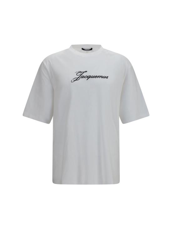 26FW 자크뮈스 반팔 티셔츠 TSM00639AJ00289 100 WHITE