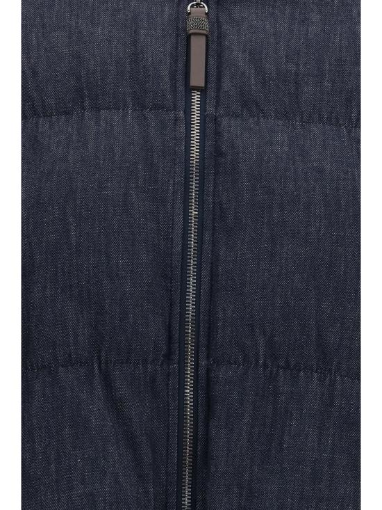 26SS 브루넬로 쿠치넬리 패딩 MB1257606 C001 BLUE - BRUNELLO CUCINELLI