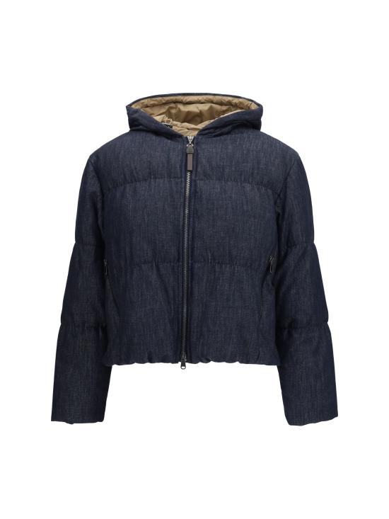 26SS 브루넬로 쿠치넬리 패딩 MB1257606 C001 BLUE