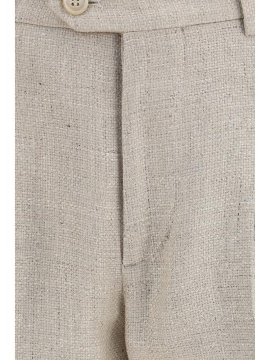 26SS 브루넬로 쿠치넬리 수트 세트 MZ403LDWH C042 BEIGE - BRUNELLO CUCINELLI