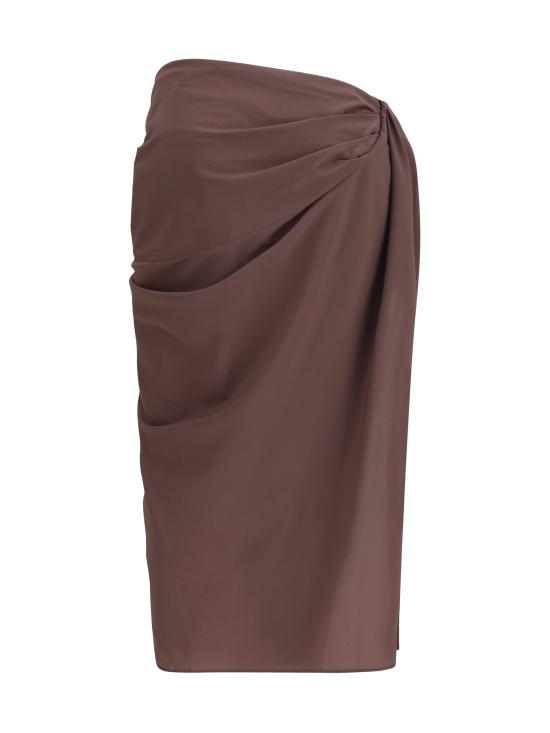 26SS 자크뮈스 롱 스커트 SKW00084BW00565 850 BROWN - JACQUEMUS