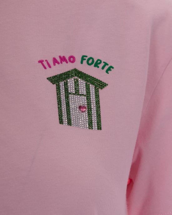 26SS 세인트바쓰 반팔 티셔츠 EMI000103704L PINK - MC2 SAINT BARTH