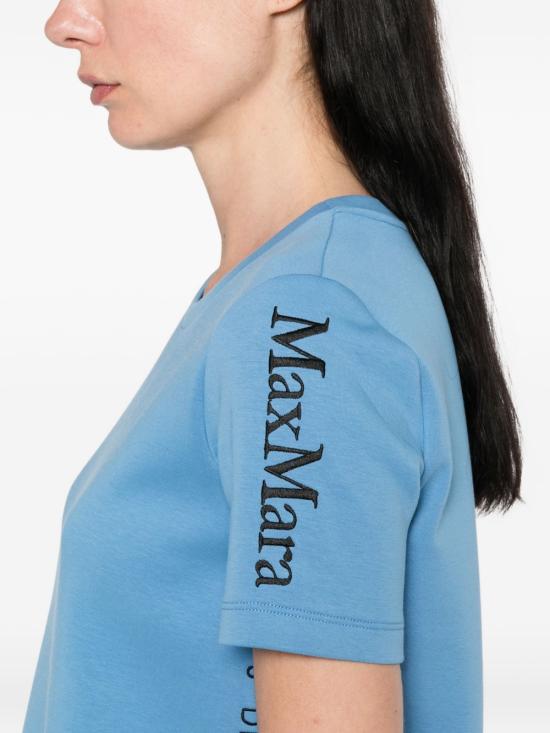 26SS 에스막스마라 반팔 티셔츠 19971023600 004 Azzurro - 'S MAX MARA