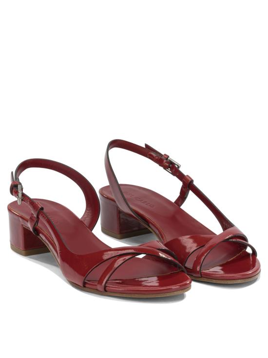 26SS 델 칼로 샌들 12111ANNVETRO POMODORO Red - DEL CARLO