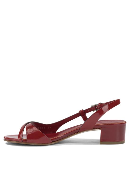 26SS 델 칼로 샌들 12111ANNVETRO POMODORO Red - DEL CARLO