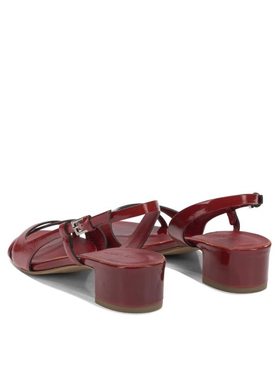 26SS 델 칼로 샌들 12111ANNVETRO POMODORO Red - DEL CARLO