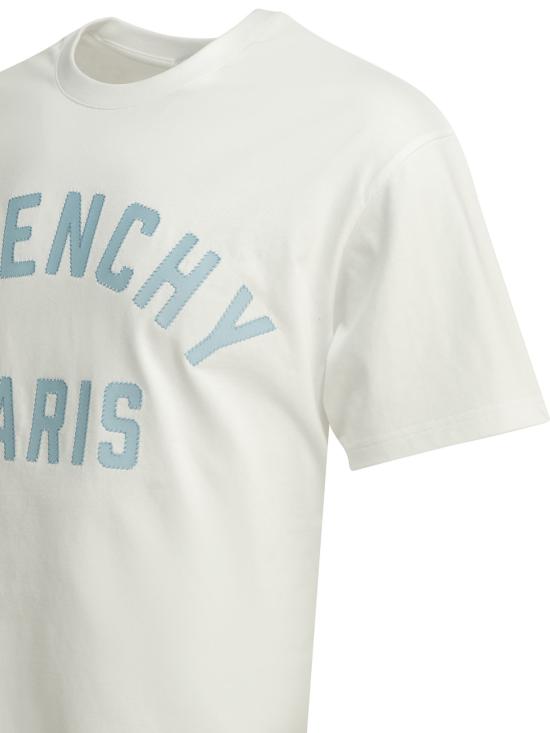 26FW 지방시 맥시 로고 코튼 티셔츠 BM71NK3YRS128 White - GIVENCHY