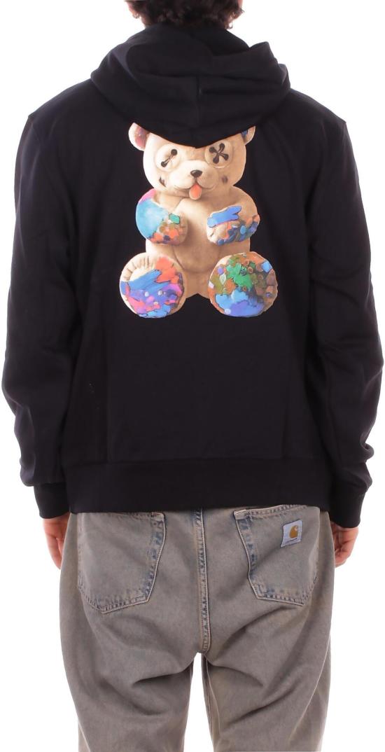 26SS 바로우 후드 티셔츠 S6BWUAHS075110 BLACK - BARROW