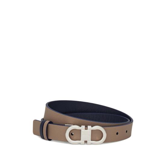 26FW 살바토레 페라가모 레귤러 벨트 230294 0796240 TAUPE BROWN BLUE