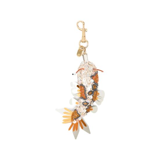 26FW 안야힌드마치 키링 208567 AW260156 SILVE NEUTRALS ORANGE