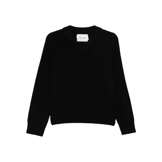 26FW 소프트 고트 스웨터 24589 BLACK