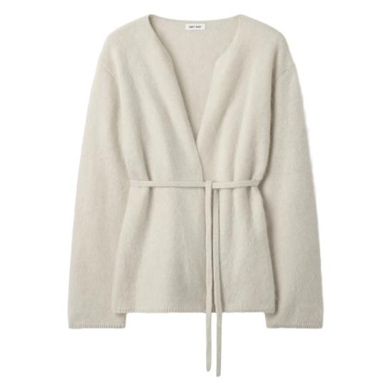 26FW 소프트 고트 가디건 SF24077 CHALK NEUTRALS