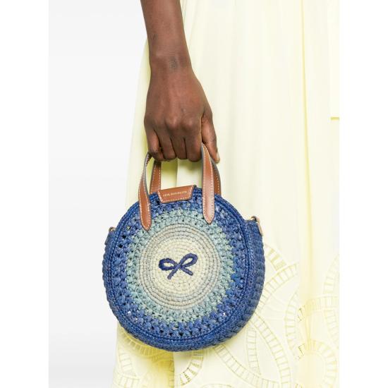 26FW 안야힌드마치 토트백 205542 SS260186 MORAF BLUE - ANYA HINDMARCH