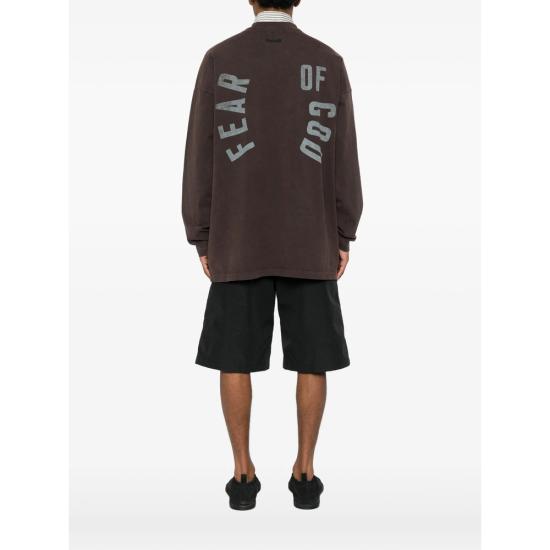 26SS 피어오브갓 긴팔 티셔츠 FG9M10 9954HWJ 204 BROWN - FEAR OF GOD