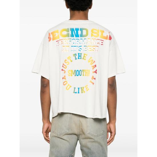 26FW Secnd Slf 반팔 티셔츠 HBWLSS WHITE - SECND SLF