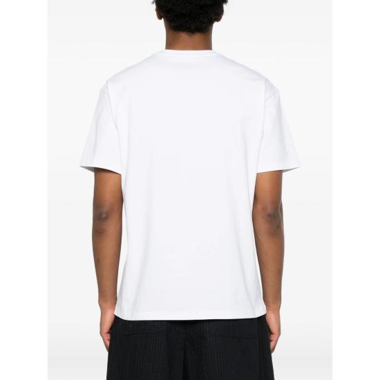 26FW 지방시 맥시 로고 코튼 티셔츠 BM71NK3YRS 128 WHITE - GIVENCHY