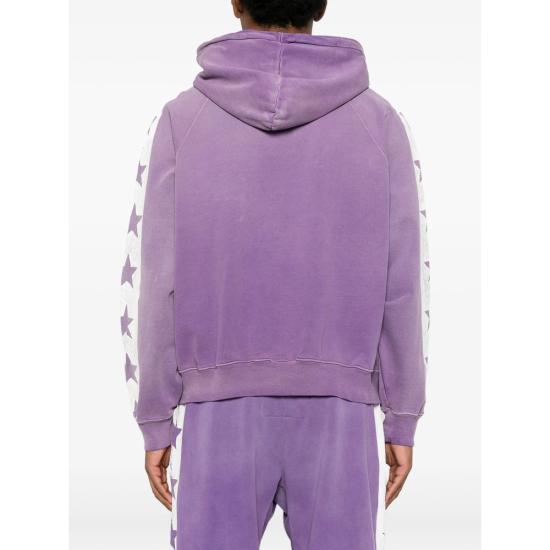 26FW Secnd Slf 후드 티셔츠 ALSTHD PURPL PURPLE - SECND SLF