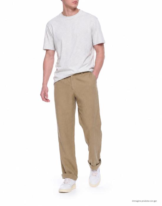 25SS 텔라 크루다 스트레이트 팬츠 P004V2 162 샌드 - TELA CRUDA
