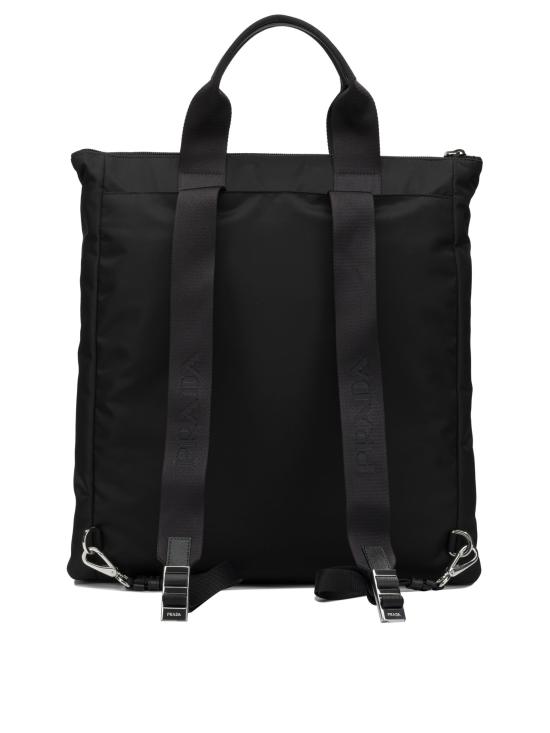 26SS 프라다 리나일론 탑 핸들 토트백 2VG0982DMGF0002 V OOM Black - PRADA
