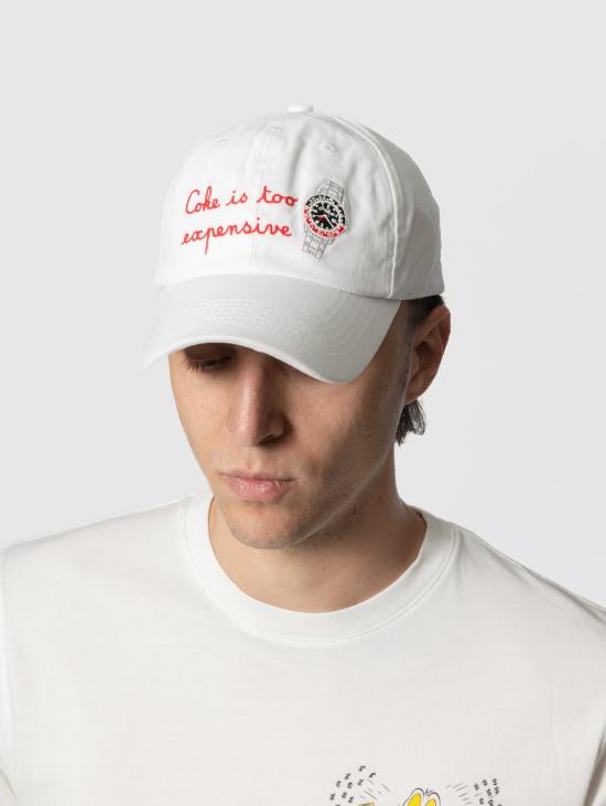 26SS 세인트바쓰 볼캡 Cappello da Baseball con Ricamo 비싼 시계 데님 비앙코