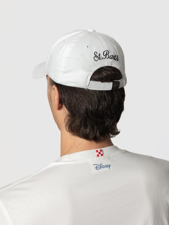 26SS 세인트바쓰 볼캡 Cappello da Baseball con Ricamo 비싼 시계 데님 비앙코 - MC2 SAINT BARTH