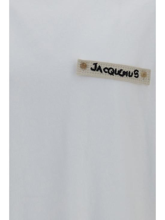 26SS 자크뮈스 반팔 티셔츠 TSM00643AJ00289 1NJ Beige - JACQUEMUS