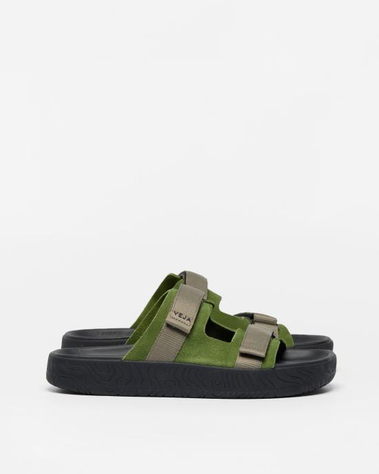 26SS 베자 뮬/슬리퍼 AP3221037B militar kaki black VERDE MULTI - VEJA