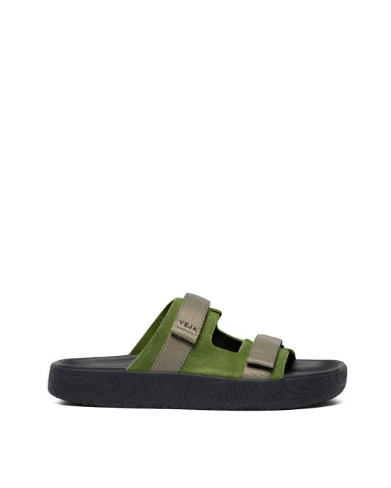 26SS 베자 뮬/슬리퍼 AP3221037B militar kaki black VERDE MULTI