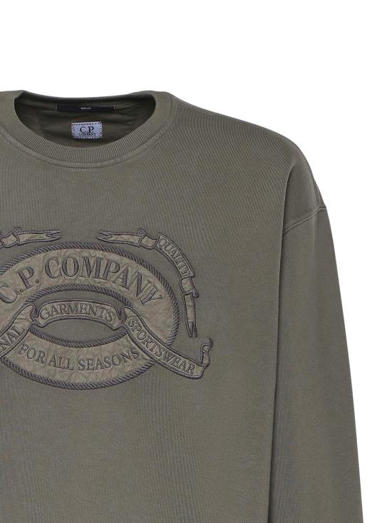 26SS 씨피 컴퍼니 긴팔 티셔츠 20CMSS217A 006090O 921 Gunmetal - C.P. COMPANY