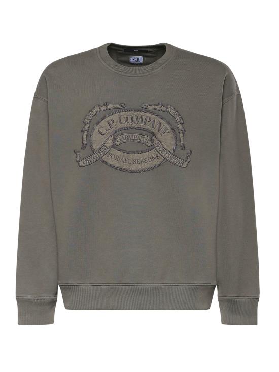 26SS 씨피 컴퍼니 긴팔 티셔츠 20CMSS217A 006090O 921 Gunmetal