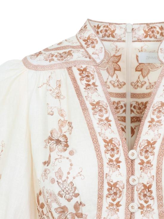 26FW 짐머만 롱 원피스 3501DSS262 CRTFL Beige - ZIMMERMANN
