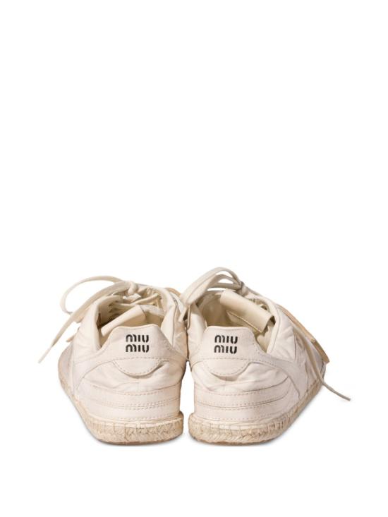 26SS 미우미우 스니커즈 5E668E BVCF0379 Ecru - MIU MIU