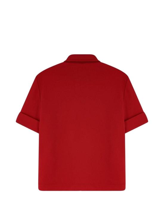 26SS 미우미우 폴로 티셔츠 MT2204 14OAF0041 Rosso - MIU MIU