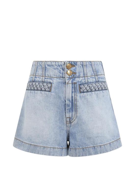 26FW 짐머만 데님 숏팬츠 2727ASS262 SKYLK Clear Blue