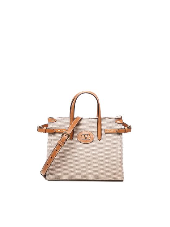 26SS 발렌티노 가라바니 토트백 8W2B0R20 EZTR2H NATURALE TOBACCO NATURAL CAMEL - VALENTINO GARAVANI