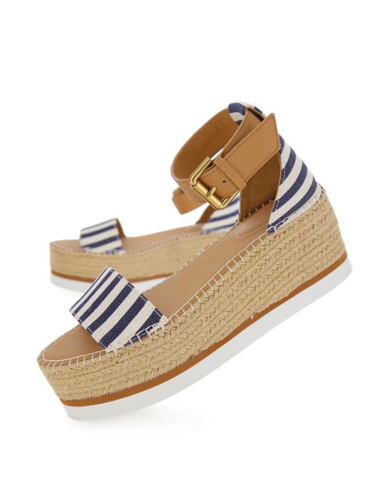  씨바이클로에 샌들 SB32201E 19022 401 DARK BLUE BLU MULTI - SEE BY CHLOE'