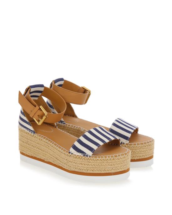  씨바이클로에 샌들 SB32201E 19022 401 DARK BLUE BLU MULTI - SEE BY CHLOE'