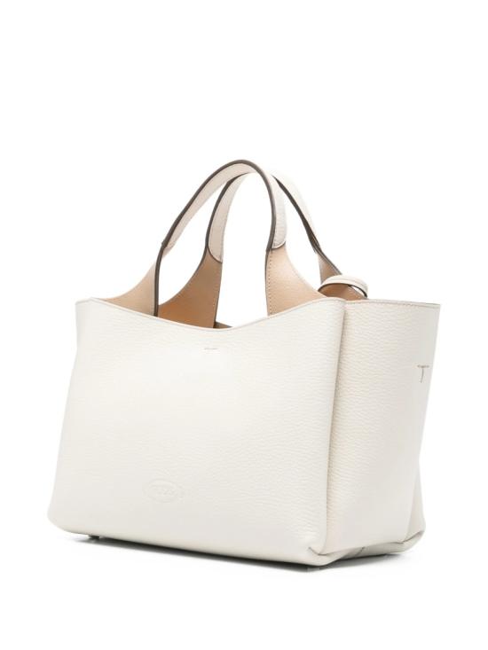 26SS 토즈 미니 토트백 XBWAPAFL100 QRI White - TODS