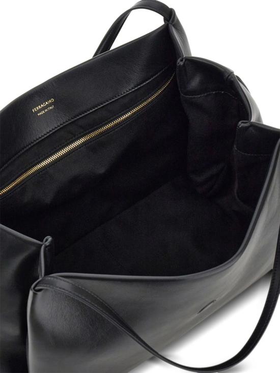 26SS 살바토레 페라가모 토트백 0777335 Black - SALVATORE FERRAGAMO