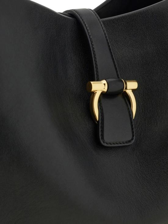 26SS 살바토레 페라가모 토트백 0777335 Black - SALVATORE FERRAGAMO