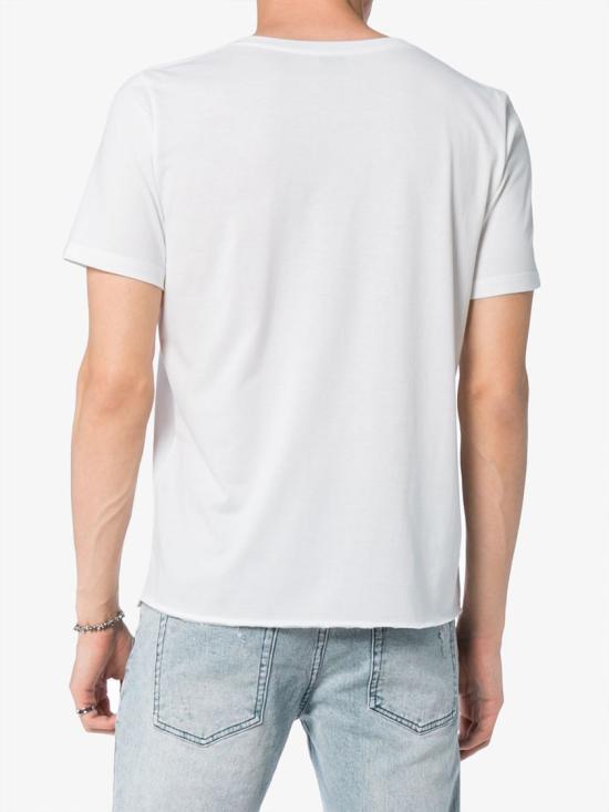  생로랑 리브 고쉬 티셔츠 464572 YB2DQ White - SAINT LAURENT