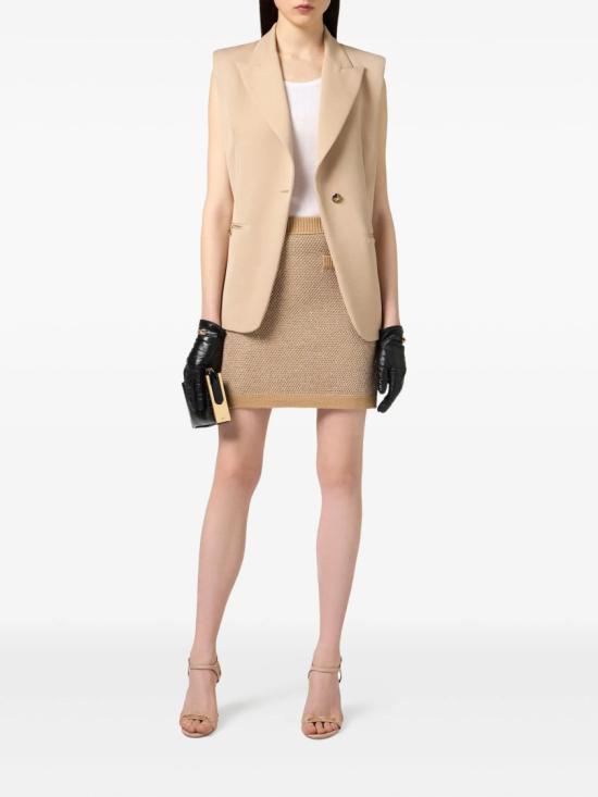 25FW 엘리자베타프랜치 미디 스커트 GK23T57E2 Neutrals - ELISABETTA FRANCHI