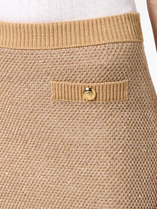 25FW 엘리자베타프랜치 미디 스커트 GK23T57E2 Neutrals - ELISABETTA FRANCHI